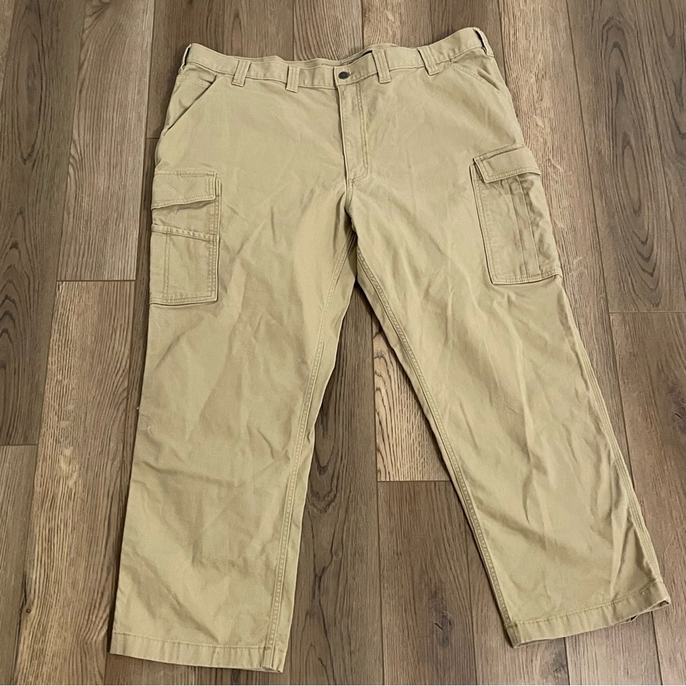 Carhartt Rugged Flex Relaxed‎ Fit Canvas Cargo Work Pants